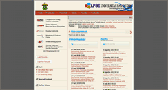 Desktop Screenshot of lpse.unhas.ac.id
